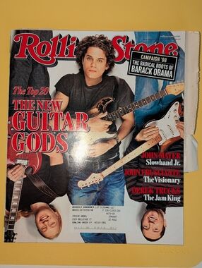 Rolling Stone Issue 1020 February 22, 2007 John Mayer, John Frusciante, & Derek